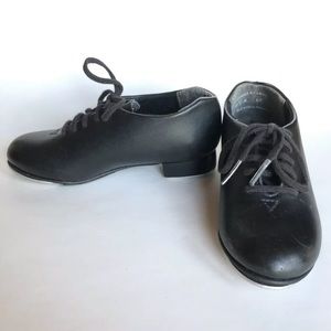 Capezio Tele Tone Jr 442C Childs Tap Shoes Black